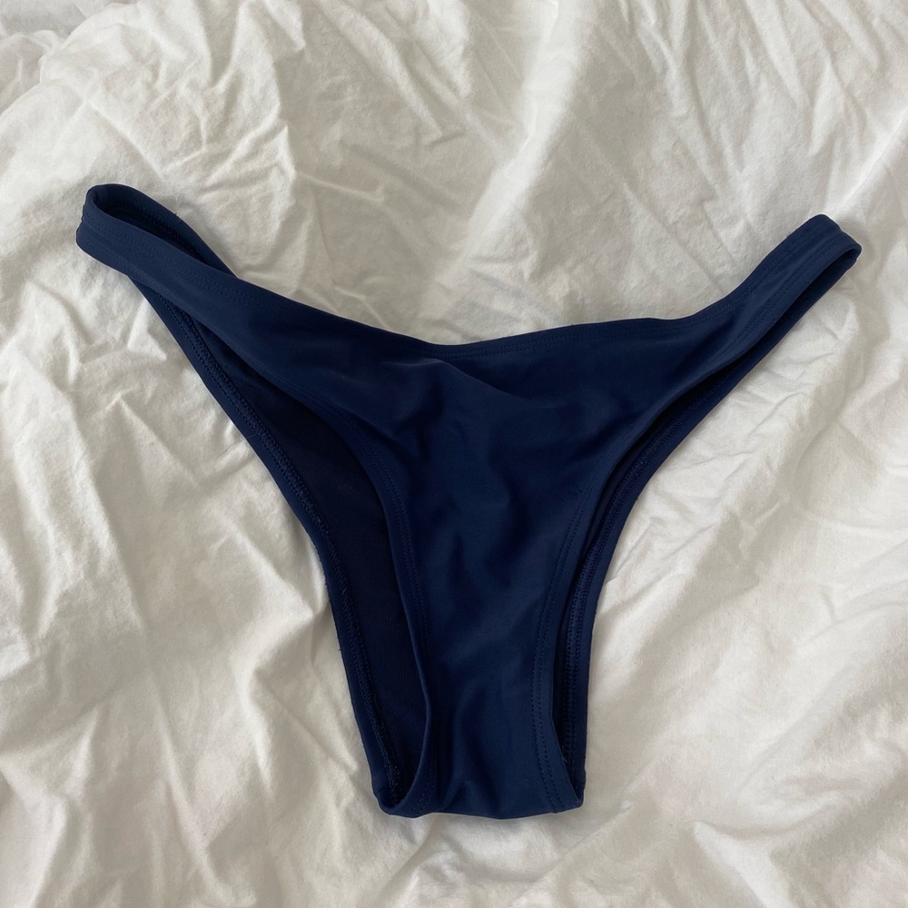 Aerie navy bikini bottoms